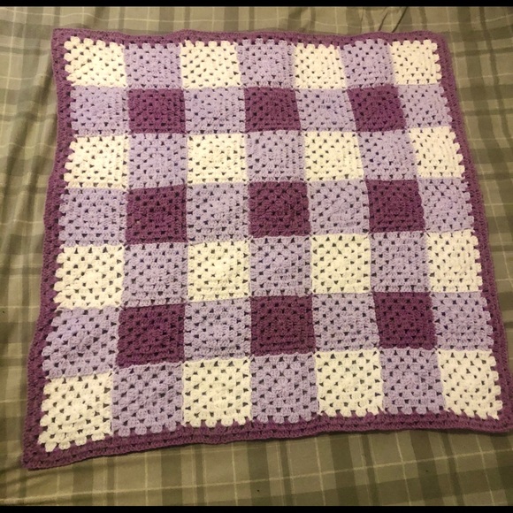 🖤 Crochet Baby Blanket. - Picture 2 of 3